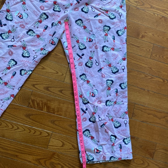 Betty Boop super cute and soft 100% cotton pj bottoms 2007 sz XL pink💗 - Picture 16 of 16